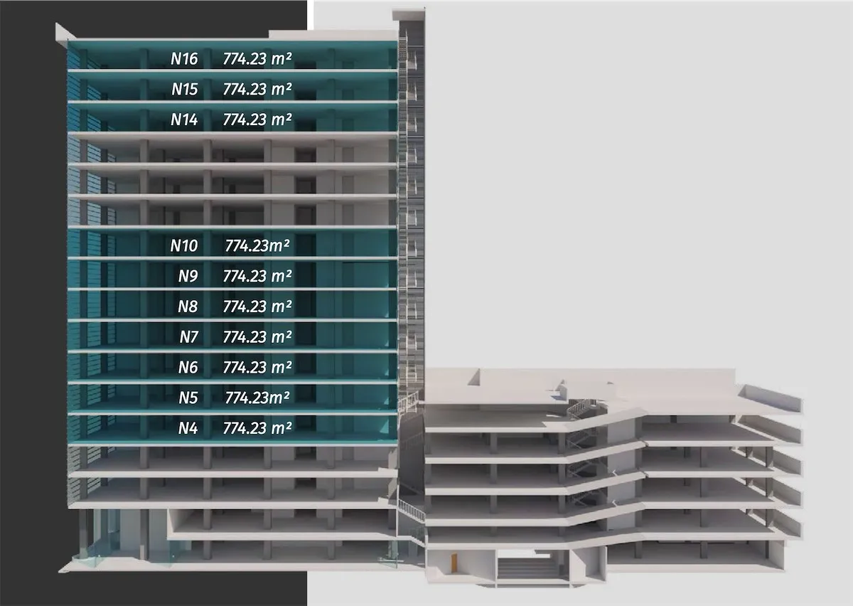 Oficinas Reforma 93, CDMX – Oficina 181 M2 - foto 2